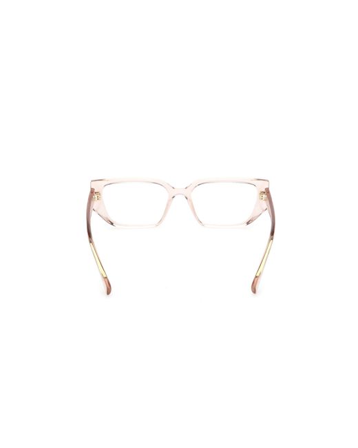 MAX&Co. Black Mo5207 072 Optical Frames Injected Geometric Normal