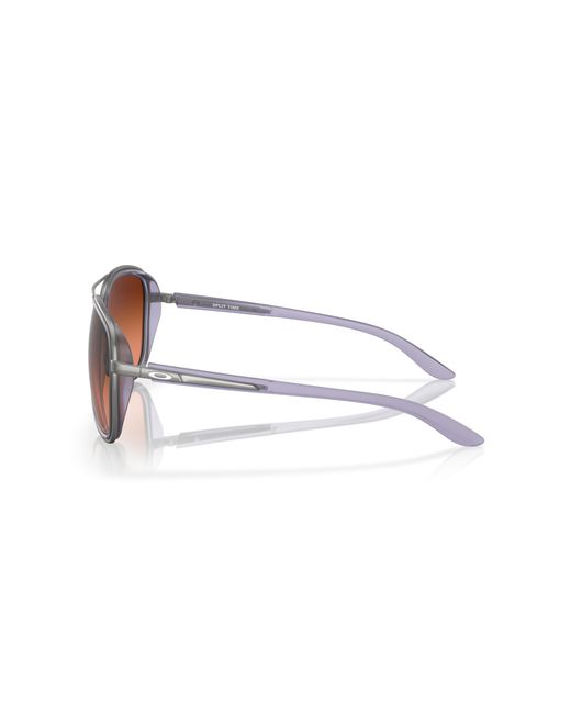 Oakley Black Oo4129 Split Time 412926 Sunglasses Metal Round Normal Shaded