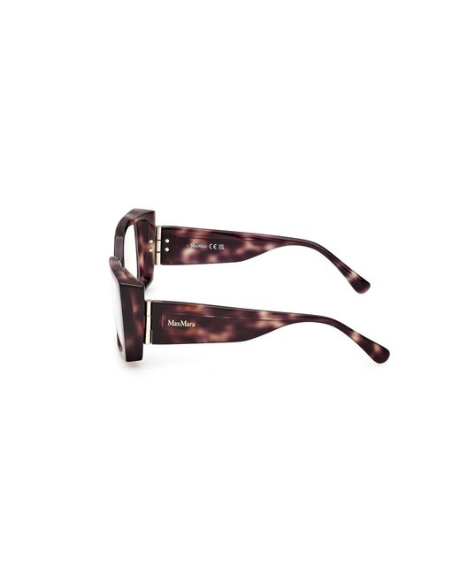 Max Mara Black Mm5173-B 052 Optical Frames Acetate Squared Normal