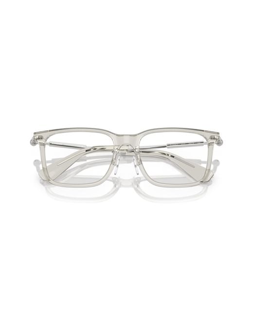 Burberry Black Be2426D 4127 Optical Frames Acetate Transparent Squared Normal for men