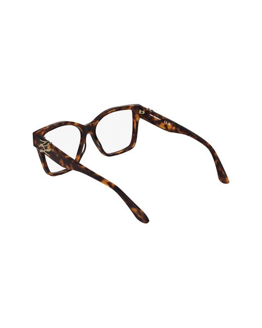Karl Lagerfeld Black Kl6215 240 Optical Frames Acetate Squared Normal