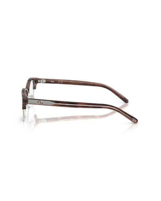 DIESEL Black Dl4021D 2036 Optical Frames Acetate Transparent Round Normal