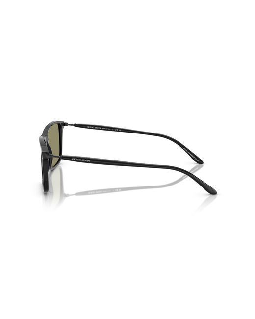 Giorgio Armani Black Ar8218 50012A Sunglasses Acetate Squared Normal for men