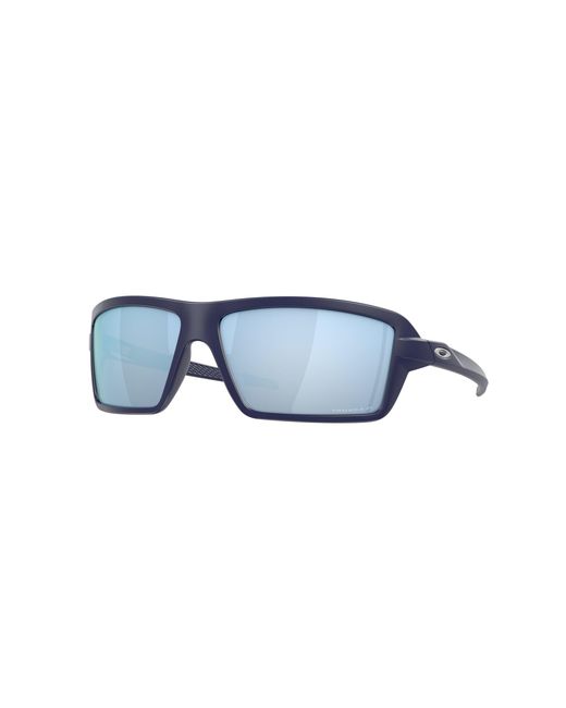 Oakley Black Oo9129 Cables 912913 Sunglasses O_Matter Squared Polarized Prizm for men
