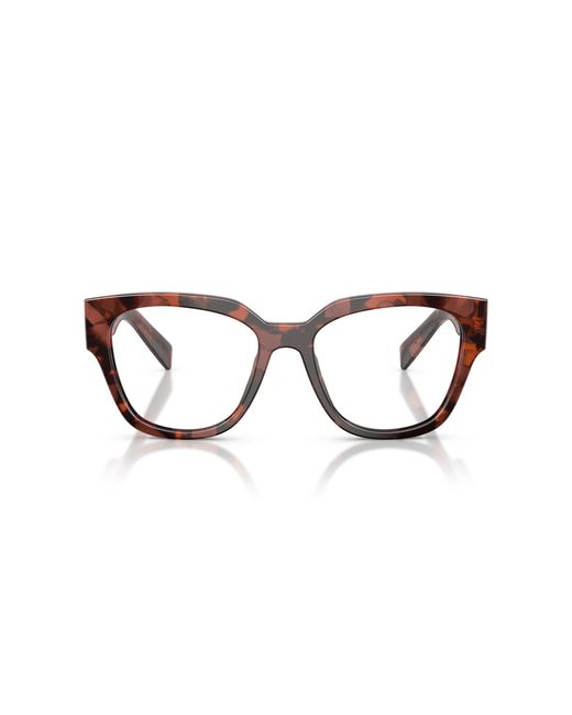 Prada Black Pr C06V 23F1O1 Optical Frames Acetate Round Normal