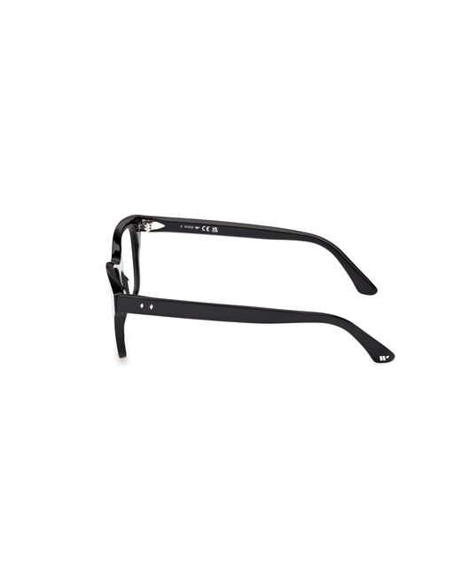 Web Black We5467 001 Optical Frames Acetate Squared Normal for men