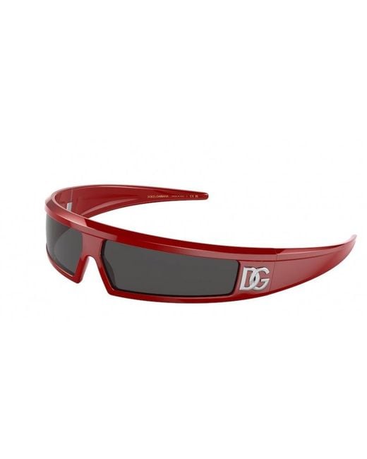 Dolce & Gabbana Dg6181 309887 Sunglasses Plastic Dark Squared