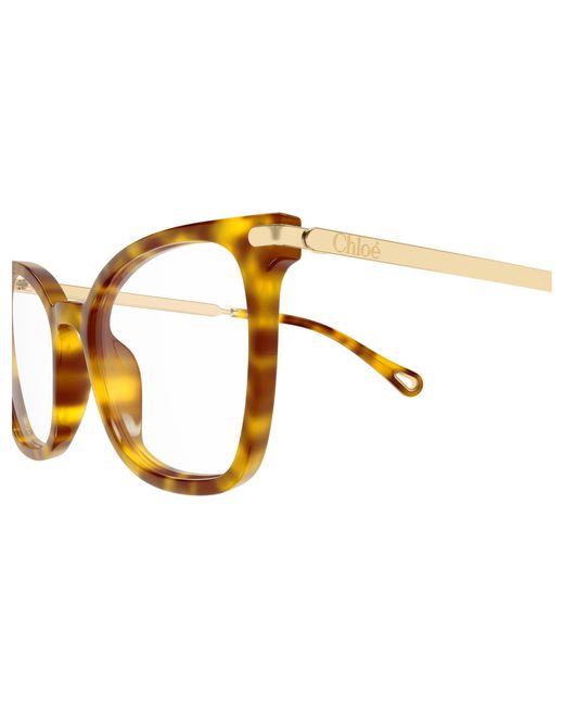 Chloé Black Ch0360O 002 Optical Frames Acetate Transparent Squared