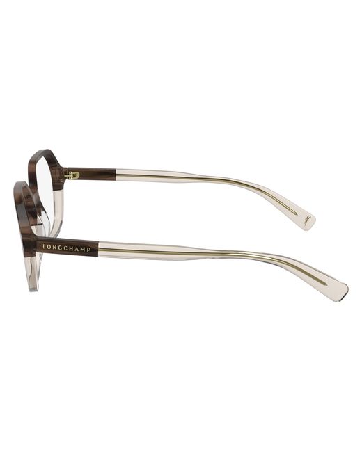 Longchamp Black Lo2740 656 Optical Frames Acetate Squared Normal