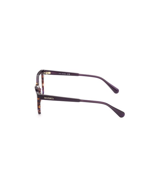 MAX&Co. Black Mo5001 056 Optical Frames Acetate Cat Eye Normal