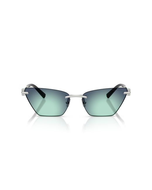 Tiffany & Co Black Tf3120 60019S Sunglasses Metal Butterfly Normal Nuanced