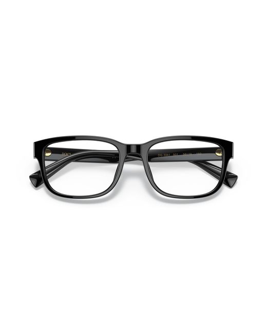 Dolce & Gabbana Black Dg3341 502 Optical Frames Plastic Squared for men