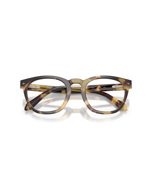 Giorgio Armani Black Ar7284 6301 Optical Frames Acetate Round Normal for men