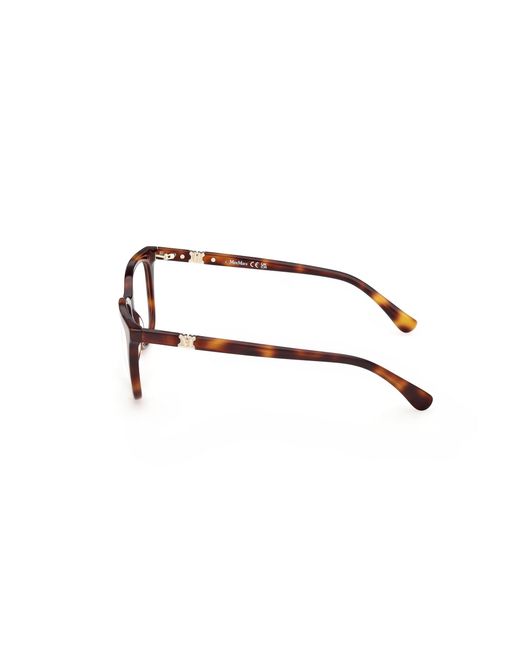 Max Mara Black Mm5239 052 Optical Frames Acetate Round Normal