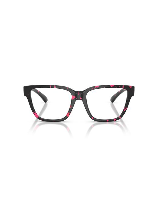 Burberry Black Be2457U 4126 Optical Frames Injected Transparent Squared Normal