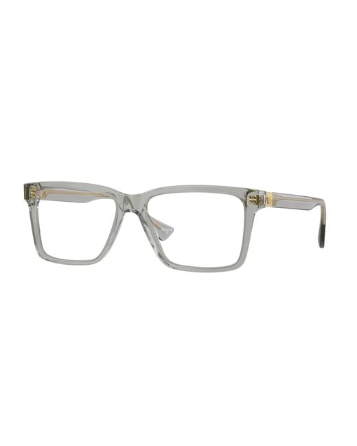 Versace Black Ve3328 5496 Optical Frames Acetate Squared Normal for men