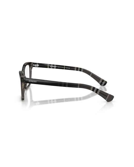 Burberry Black Be2440 4200 Optical Frames Acetate Squared Normal