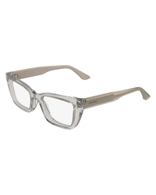 Calvin Klein Black Ck25549 601 Optical Frames Acetate Cat Eye Normal