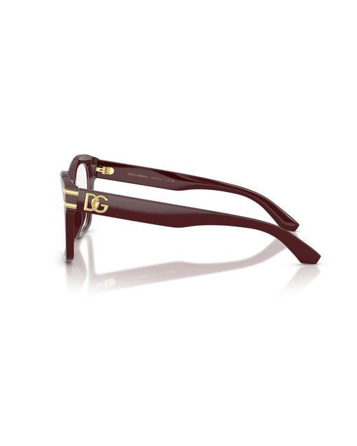 Dolce & Gabbana Black Dg3419 501 Optical Frames Acetate Squared Normal