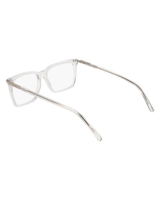 Ferragamo Black Sf3037 050 Optical Frames Acetate Squared Normal for men