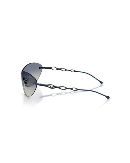 DIESEL Black Dl1006 102414 Sunglasses Metal Round Normal Shaded