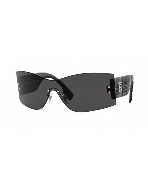 Burberry Black Be3137 110987 Sunglasses Metal Squared