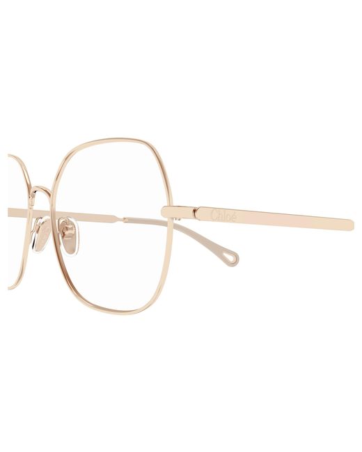 Chloé Black Ch0284O 002 Optical Frames Metal Transparent Squared