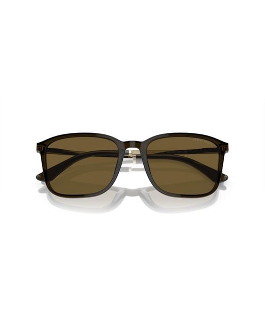 Giorgio Armani Black Ar8197 503073 Sunglasses Acetate Squared Normal for men