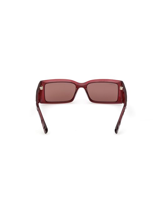 MAX&Co. Mo0130 66E Sunglasses Injected Squared Normal