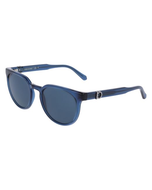 Ferragamo Black Sf2059Se 432 Sunglasses Geometric Normal for men