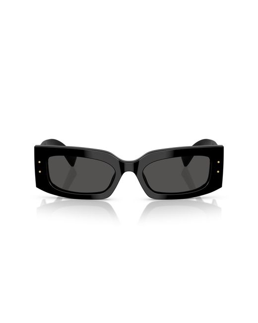 Dolce & Gabbana Black Dg4479 501/87 Sunglasses Acetate Squared Normal