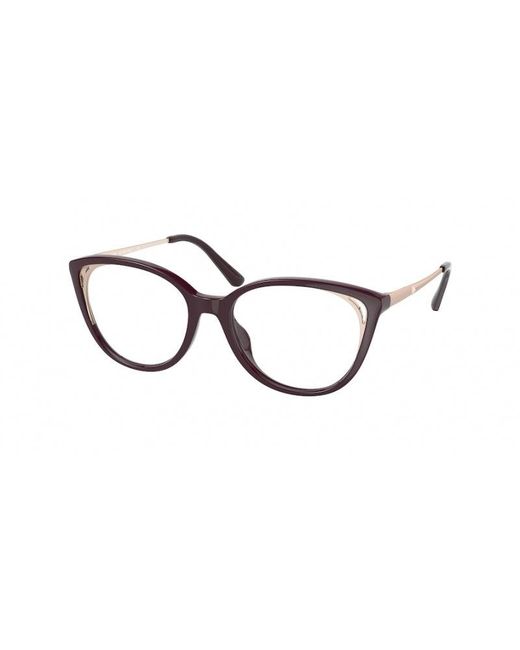 Michael Kors Black Mk4086U Riga 3344 Optical Frames Injected Cat Eye Normal