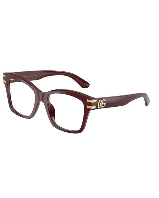 Dolce & Gabbana Black Dg3419 501 Optical Frames Acetate Squared Normal