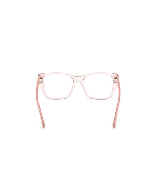 MAX&Co. Black Mo5213 072 Optical Frames Acetate Squared Normal