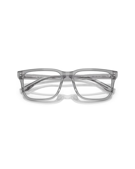Emporio Armani Black Ea3250U 6202 Optical Frames Acetate Squared Normal for men