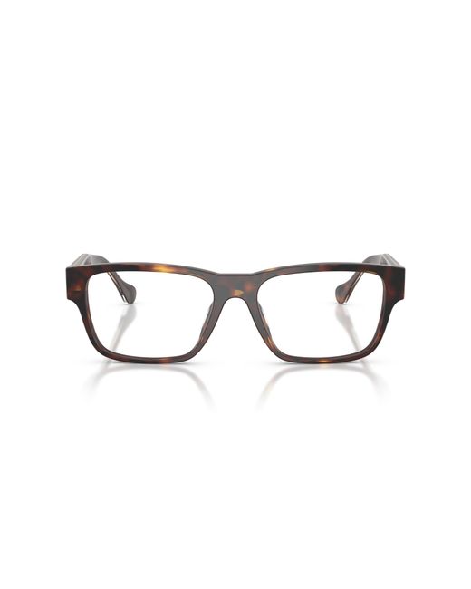 Versace Black Ve3390U 5537 Optical Frames Acetate Transparent Squared Normal for men