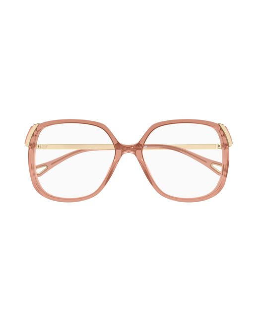Chloé Black Ch0287O 009 Optical Frames Acetate Transparent Squared