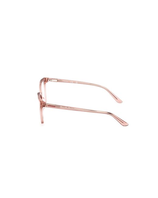 Guess Black Gu50165 059 Optical Frames Acetate Squared Normal