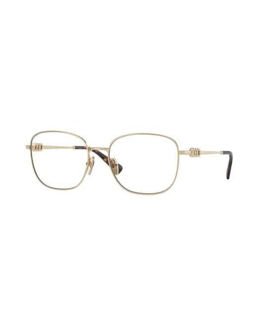 Vogue Eyewear Black Vo4319B 848 Optical Frames Metal Squared Normal