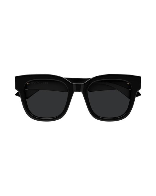 Gucci Black Gg0998S 001 Sunglasses Acetate Squared Normal