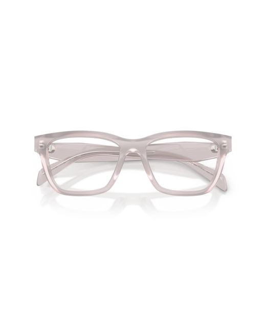 Prada Black Pr C10V 29G1O1 Optical Frames Acetate Butterfly Normal