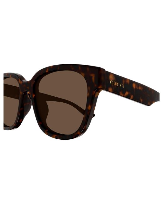 Gucci Black Gg1430Sk 002 Sunglasses Acetate Squared for men