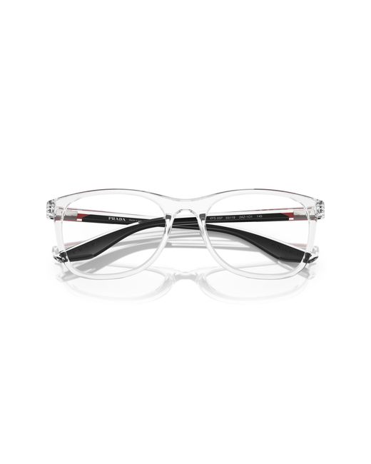 Prada Linea Rossa Black Ps 05Pv 2Az1O1 Optical Frames Nylon Pillow Normal for men