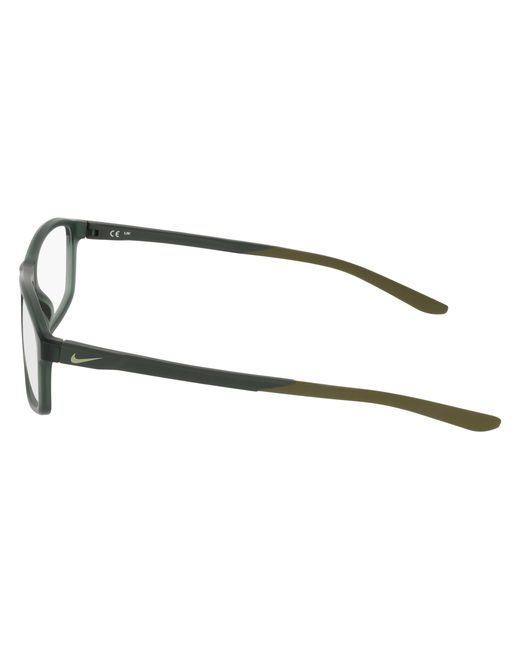 Nike Black 7291 302 Optical Frames Bio-Inject Squared Normal for men