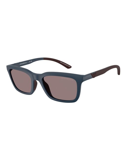 Emporio Armani Black Ea4249U 62607N Sunglasses Injected Squared Normal for men