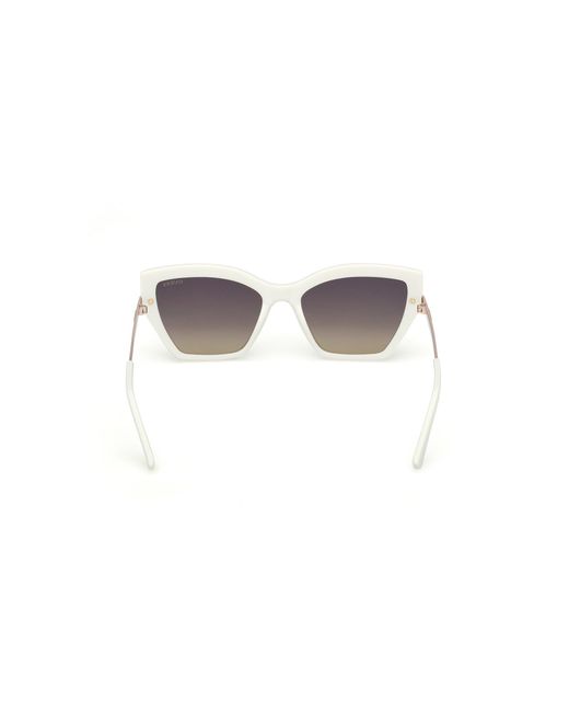 Guess Black Gu00216 21B Sunglasses Injected Squared Normal