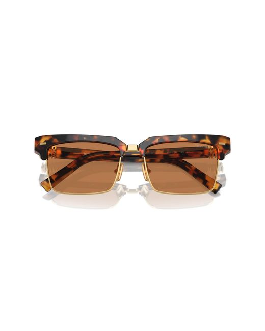 Miu Miu Black Mu 10Zs 19P2Z1 Sunglasses Acetate Squared Normal