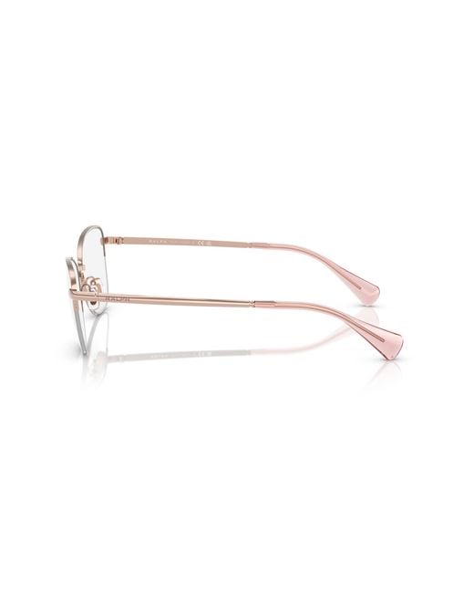 Ralph Lauren Black Ra6061 9427 Optical Frames Metal Geometric Normal