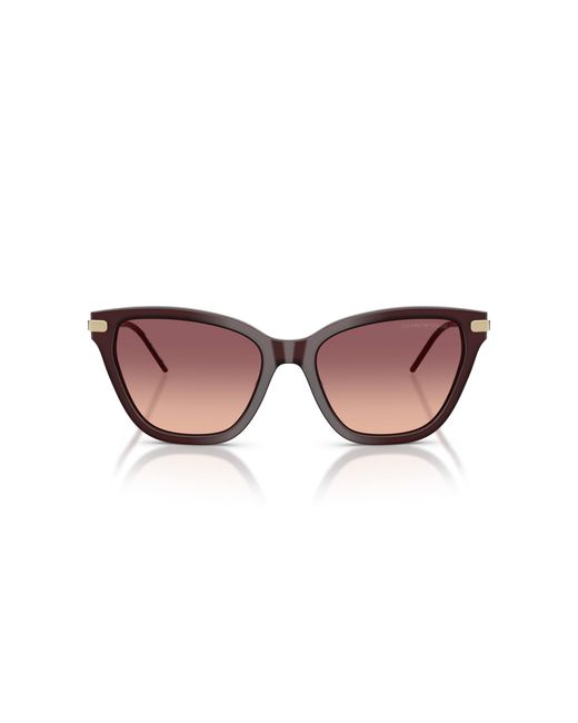 Emporio Armani Black Ea4251 62658D Sunglasses Acetate Cat Eye Normal Shaded