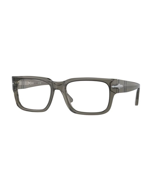 Persol Black Po3315V 1103 Optical Frames Acetate Transparent Squared Normal for men